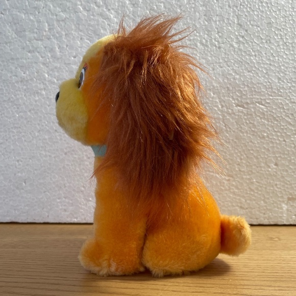 Vtg Disney Lady & the Tramp Lady Plush Stuffed Animal Cocker Spaniel 1985 Korea - Picture 2 of 9